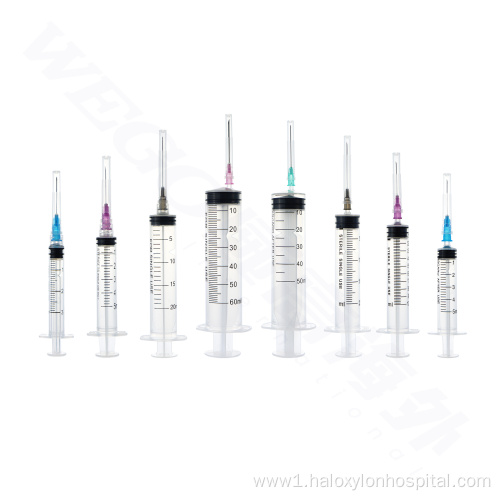 Disposable Luer Slip/luer Lock Syringe 5ml With Needle